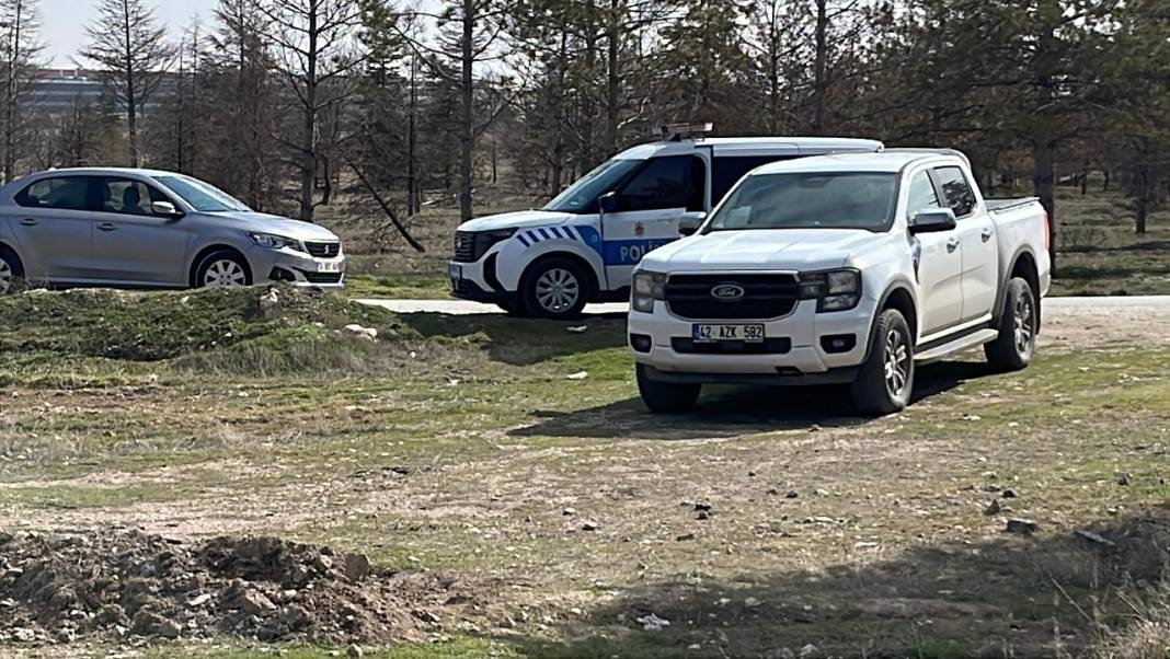 Konya'da define alanı bulundu! Malzemeleri de orada bırakmışlar 2